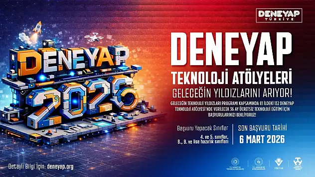DENEYAP Türkiye, Yıldızlarını Arıyor