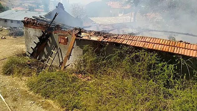 Çıkan Yangın Maddi Hasara Yol Açtı