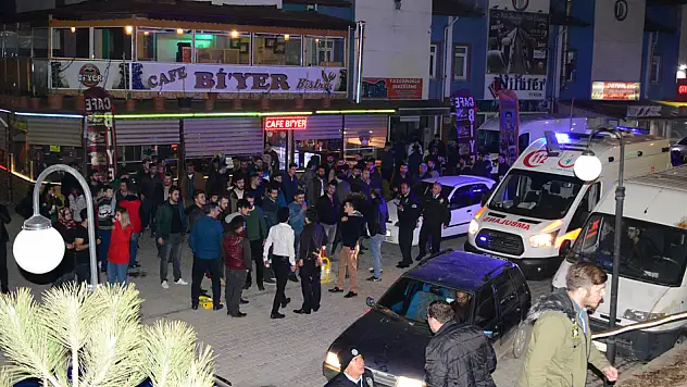 Derbinin gazı, kafelerde oturanları vurdu