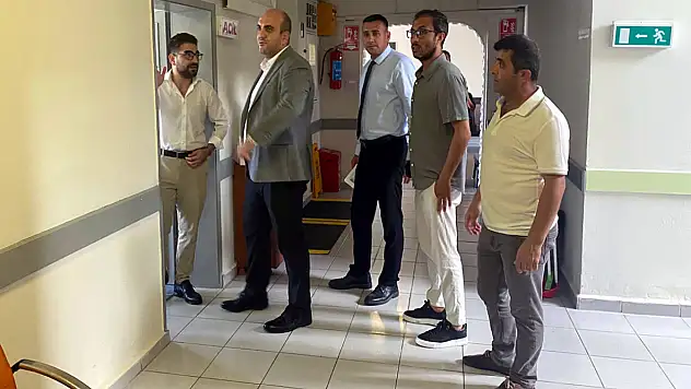 Derdiyok, Abana'da İncelemelerde Bulundu