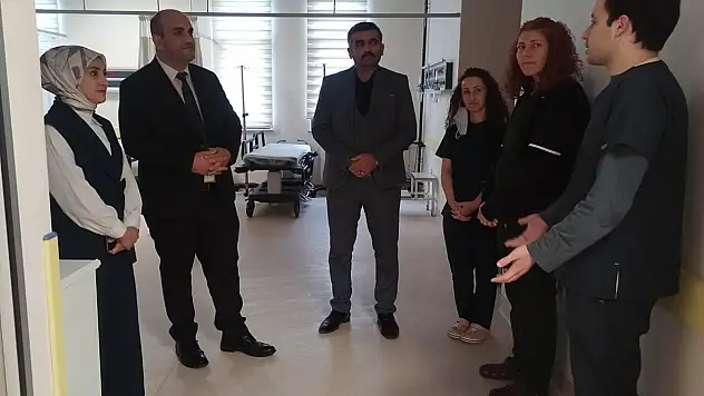Derdiyok, Küre'de İncelemelerde Bulundu