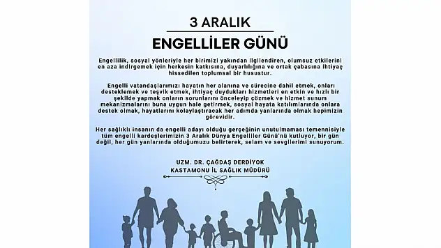 Derdiyok'tan '3 Aralık Engelliler Günü' Mesajı