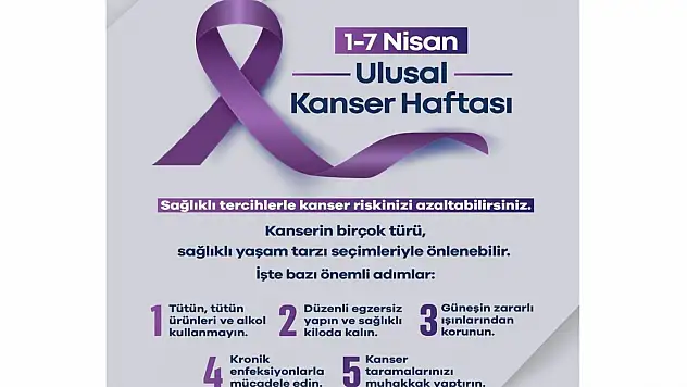 Derdiyok'tan Kanser Bilgilendirmesi
