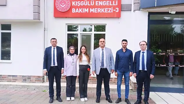 Derdiyok'tan Kışgülü Engelli Bakım Merkezi'ne Ziyaret