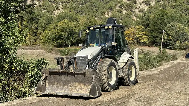 Dereküme'de Altyapı Çalışmaları Sürüyor