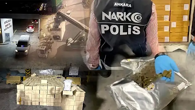 Derince Limanı'nda 1 ton 508 Kilogram Uyuşturucu Ele Geçirildi