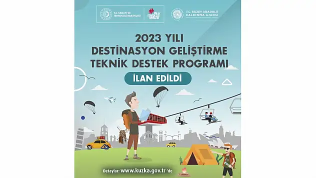 Destinasyon Geliştirme Programı İlan Edildi