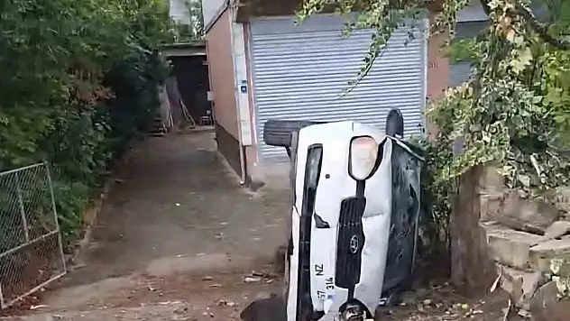 Devrek'teki Kazada Sürücü Yara Almadan Kurtuldu