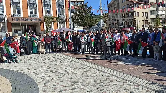 Devrek'ten Filistin'e Destek, 'Gazze Bizim Vicdanımızdır'