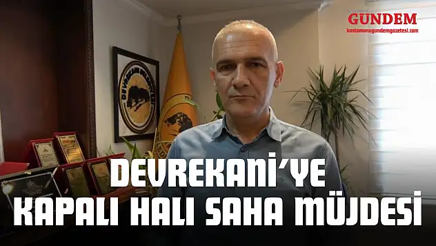 Devrekani Belediye Başkanı Altıkulaç'tan Kapalı Halı Saha Müjdesi