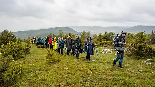 Devrekani'de doğa yürüyüşü