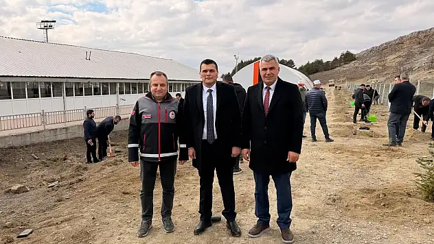 Devrekani'de Ormancılık Haftası Kapsamında Fidan Dikimi Yapıldı