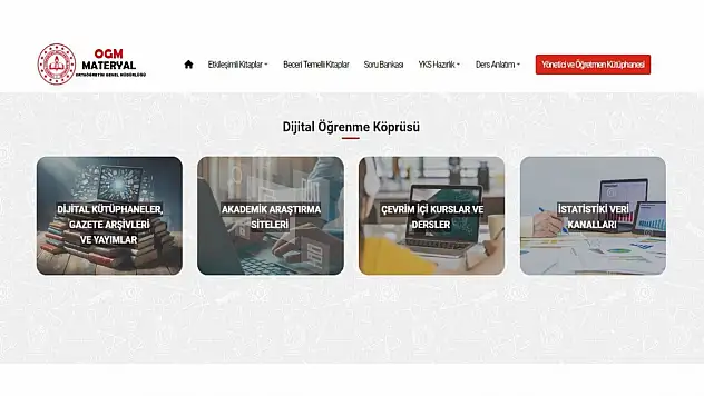 'Dijital Öğrenme Köprüsü' Hizmete Açıldı