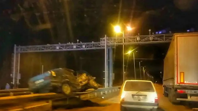 Direksiyon Hakimiyetini Kaybetti, Bu Hale Geldi!