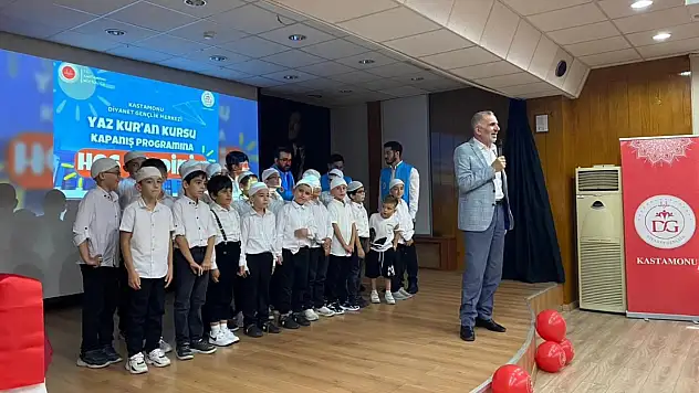 Diyanet Gençlik Merkezi Yaz Kur'an Kursu Sona Erdi