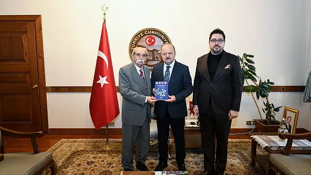 Doç. Dr. Zeki Gürel, Vali Dallı'yı Ziyaret Etti