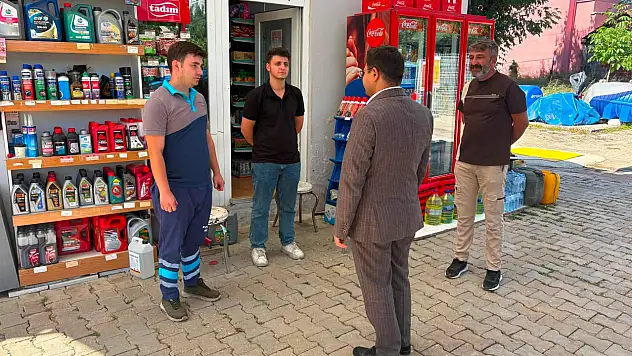 Doğanyurt Kaymakamı Kantar'dan Esnaf Ziyareti