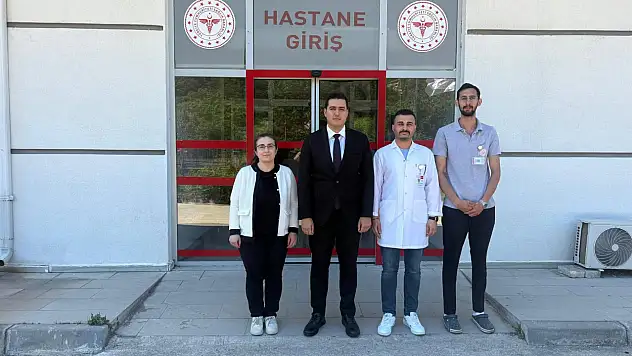 Kaymakam Mert Bayar'dan Veda Ziyaretleri