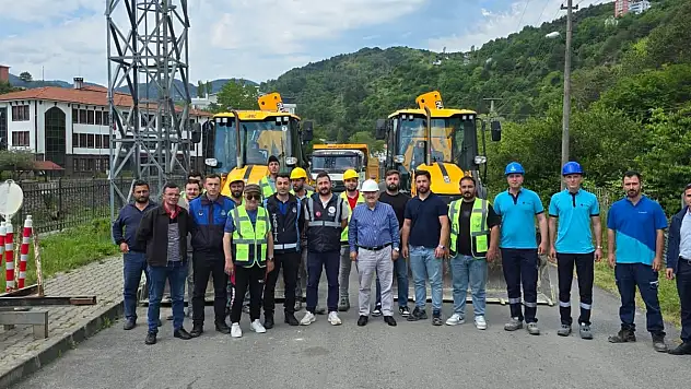 Doğanyurt'ta Doğalgaz İçin İlk Kazma Vuruldu