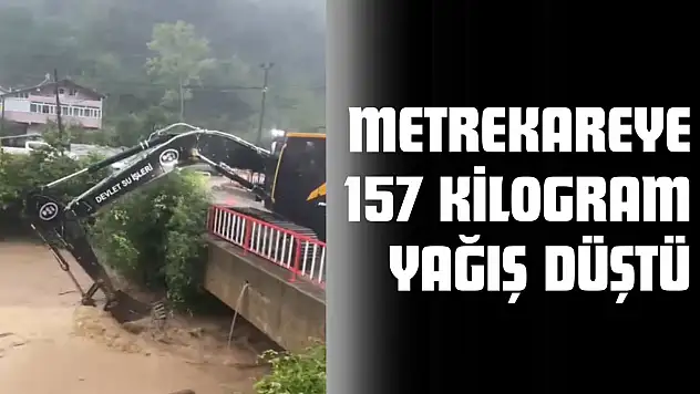 Doğanyurt'ta Metrekareye 157 Kilogram Yağış Düştü