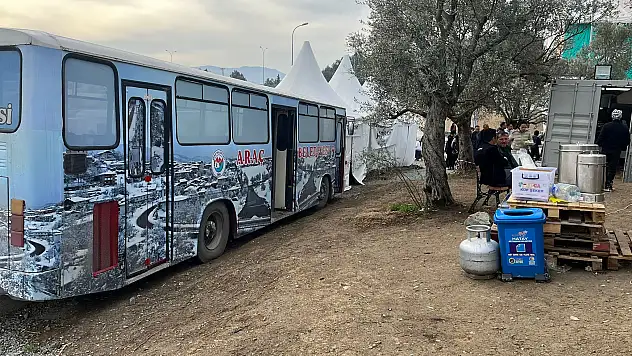 DÖNÜŞTÜRÜLEN OTOBÜSLER HATAY'A GÖNDERİLDİ