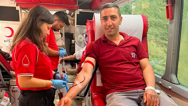 Dortek Kapı'dan Kızılay'a Kan Bağışı Desteği