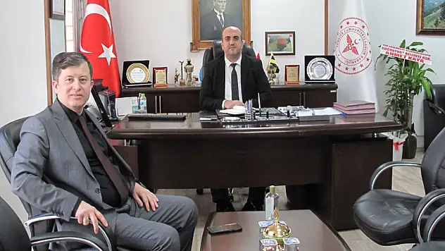 Dr. Gök'ten İl Sağlık Müdürü Derdiyok'a Ziyaret