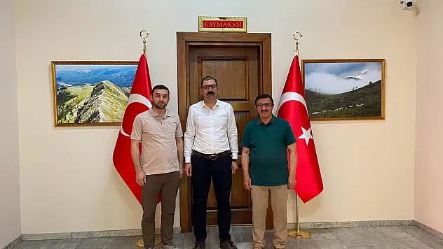 Dr. Yavuz Altun'dan Taşköprü Kaymakamlığı'na Ziyaret