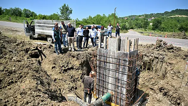 DSİ 23. Bölge Müdürlüğü Bartın'daki Projelerde İncelemelerde Bulundu