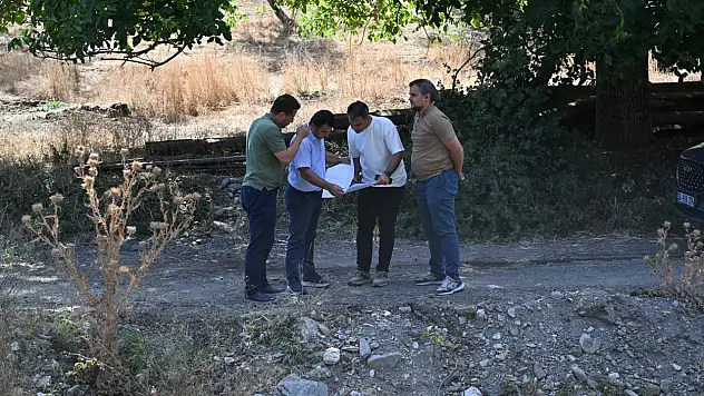 DSİ Bölge Müdürü Yasin Devrim Hanönü'nde İncelemelerde Bulundu