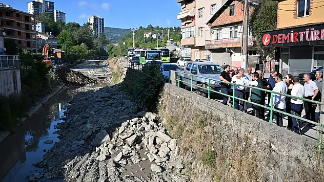 DSİ'den Ereğli'deki Pençeş Deresi'nde İnceleme