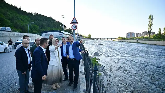 DSİ Genel Müdürü Balta, Abana'da İncelemelerde Bulundu
