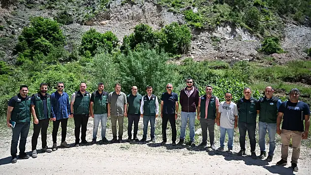 DSİ Heyeti Tosya'daki Gölet Projelerinde İncelemelerde Bulundu