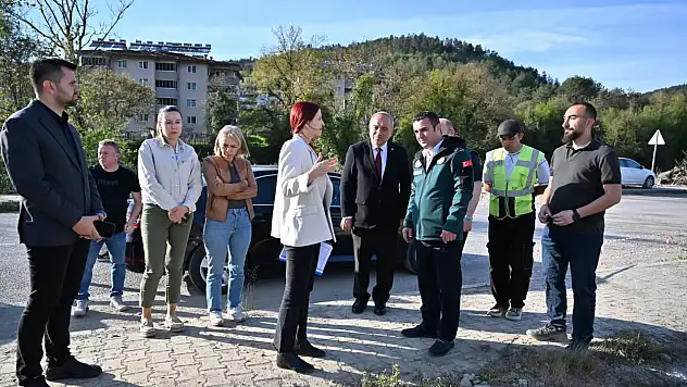 DSİ Heyetinden Ulus'ta İnceleme