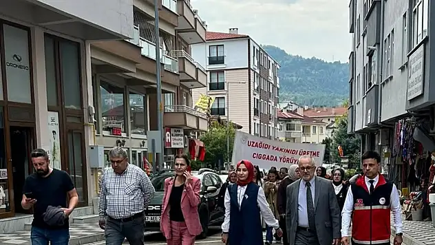 Dünya Yürüyüş Günü İçin Farkındalık Yürüyüşü Yapıldı