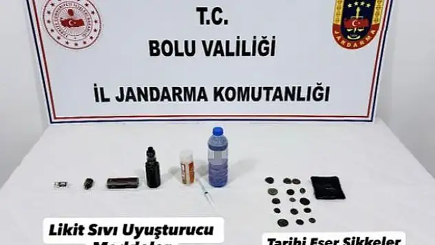 Durdurulan Araçta Uyuşturucu Hammaddesi Çıktı