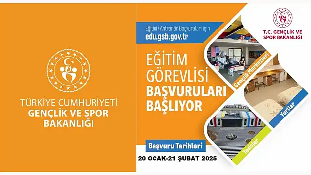 Eğitim Görevlisi Başvuruları Başlıyor
