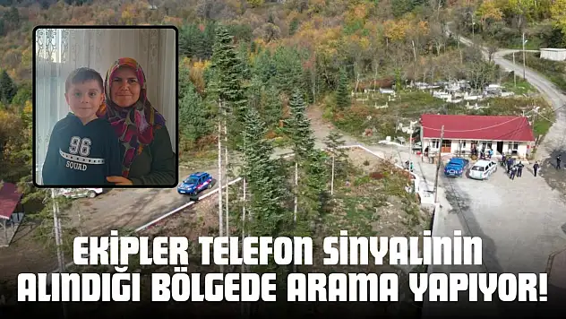 Ekipler Telefon Sinyalinin Alındığı Bölgede Arama Yapıyor!