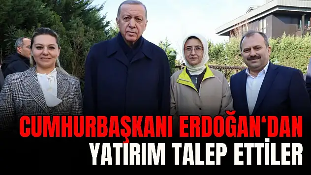 Ekmekci ve Uluay Cumhurbaşkanı Erdoğan ile Görüştü
