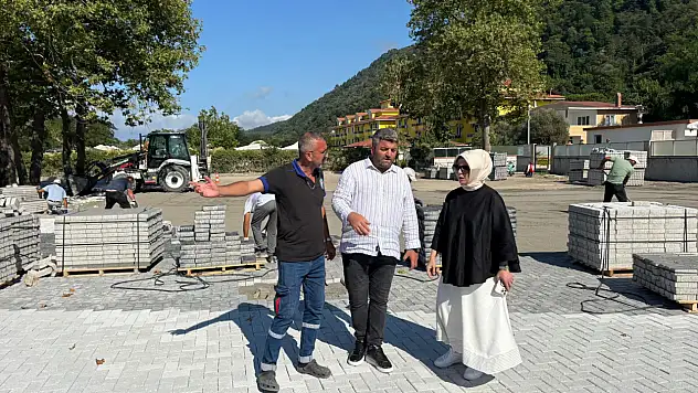 El Sanatları Çarşısı'nda Çalışmalar Tam Gaz