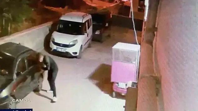 Araçların Lastiklerini Tek Tek Patlattı
