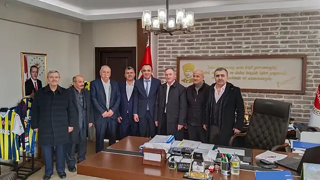 Emekliye Ayrılan Personelden Veda Ziyareti