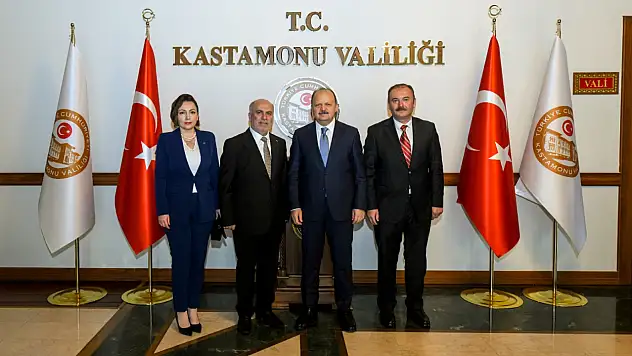 Emin Şahin'den Vali Dallı'ya Ziyaret
