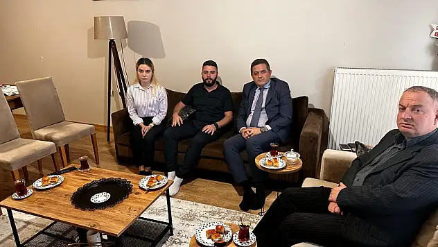 Emniyet Müdürü Ay'dan Geçmiş Olsun Ziyareti