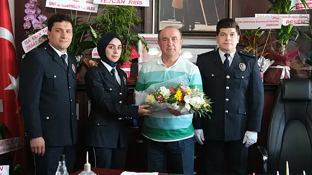 Emniyet'ten Başkan Uzuner'e Ziyaret