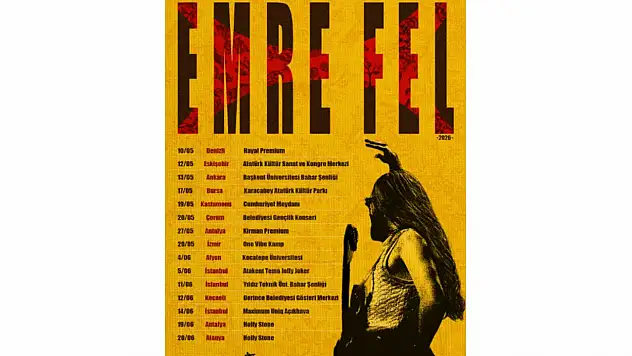 Emre Fel Kastamonu'da Sahne Alacak