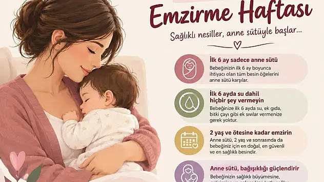 Emzirme Haftası'nda Anne Sütünün Önemine Dikkat Çekildi