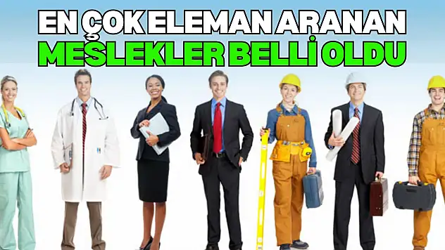 En Çok Eleman Aranan Meslekler Belli Oldu