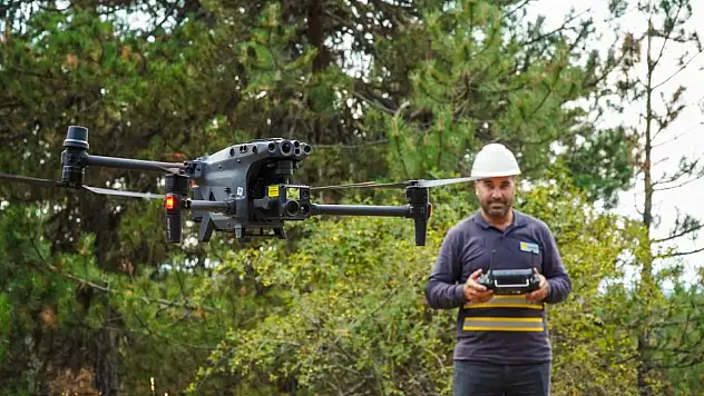 Enerjisa Drone İle Ormandaki Şebekesini İzliyor