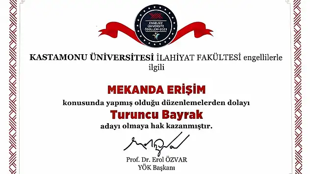 Engelli dostu İlahiyat Fakültesi